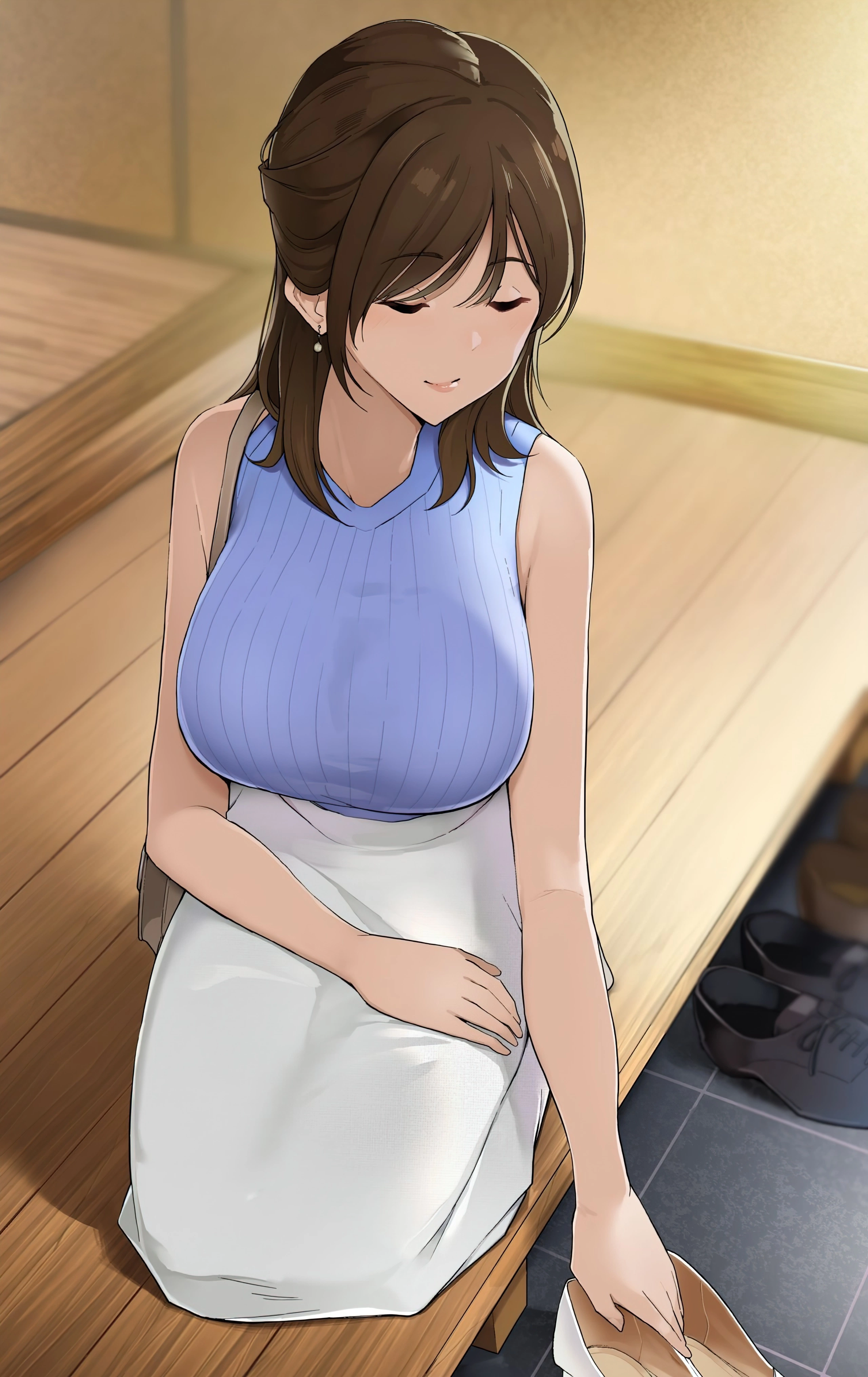 Sodachi no Yosasou na Onee-san ga Ogehin Sex suru Hanashi Sono / История о том, как воспитанная девушка занимается вульгарным сексом 0