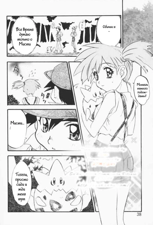 Pokemon. Hang in There Misty